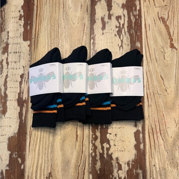BOMBAS | XS Kids Original Calf Socks 4-pack - Picture 1 of 1